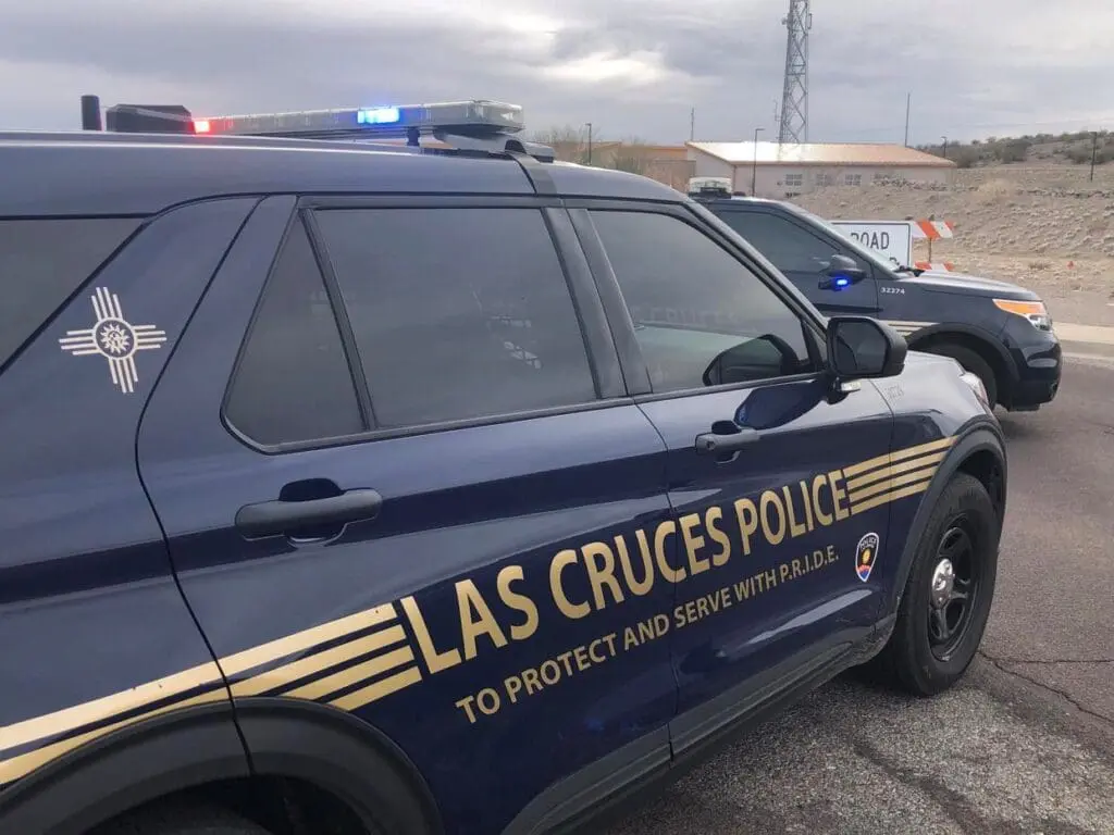 Side of Las Cruces Police Car