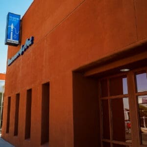 Image of the exterior of a museum in the City of Las Cruces