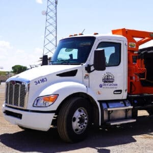 A City of Las Cruces Utilities Truck