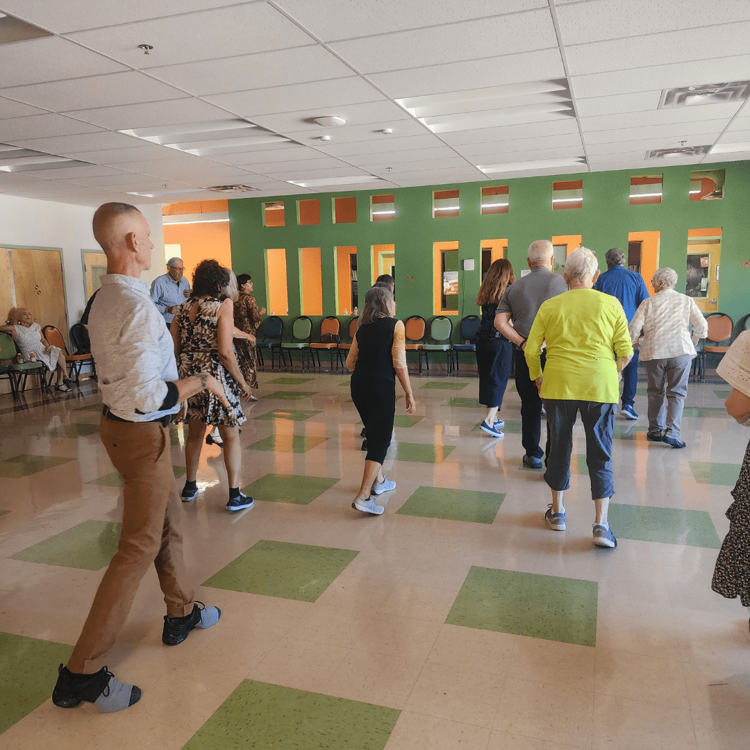 Seniors Line Dancing