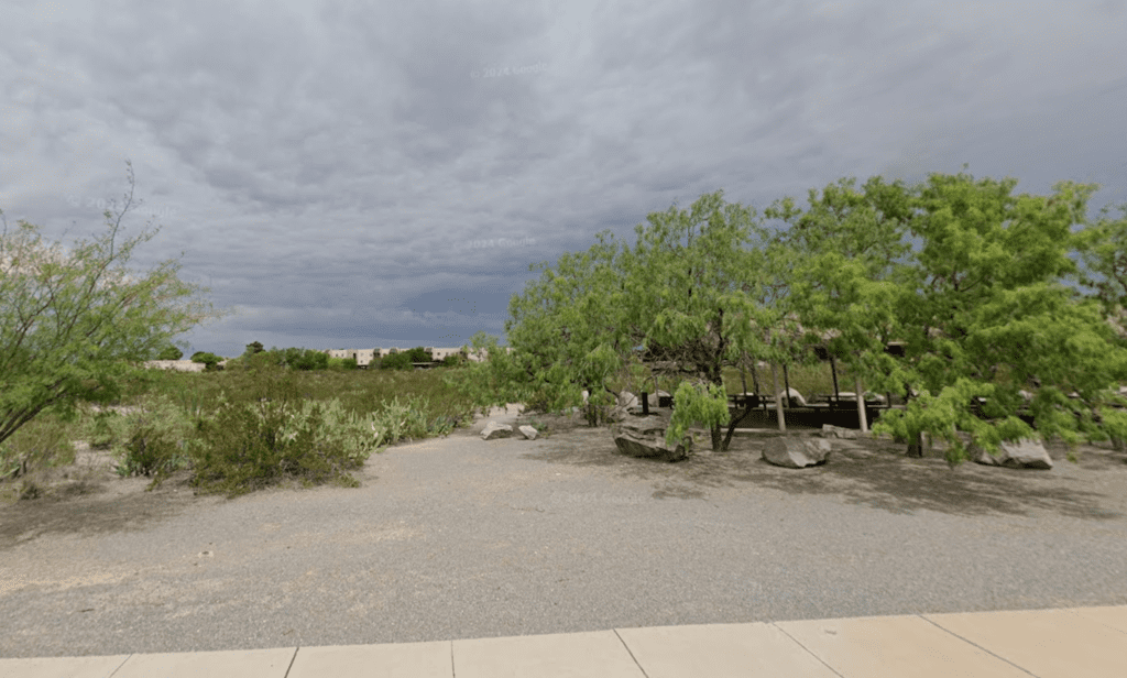 Street view of La Buena Vida proposed art location