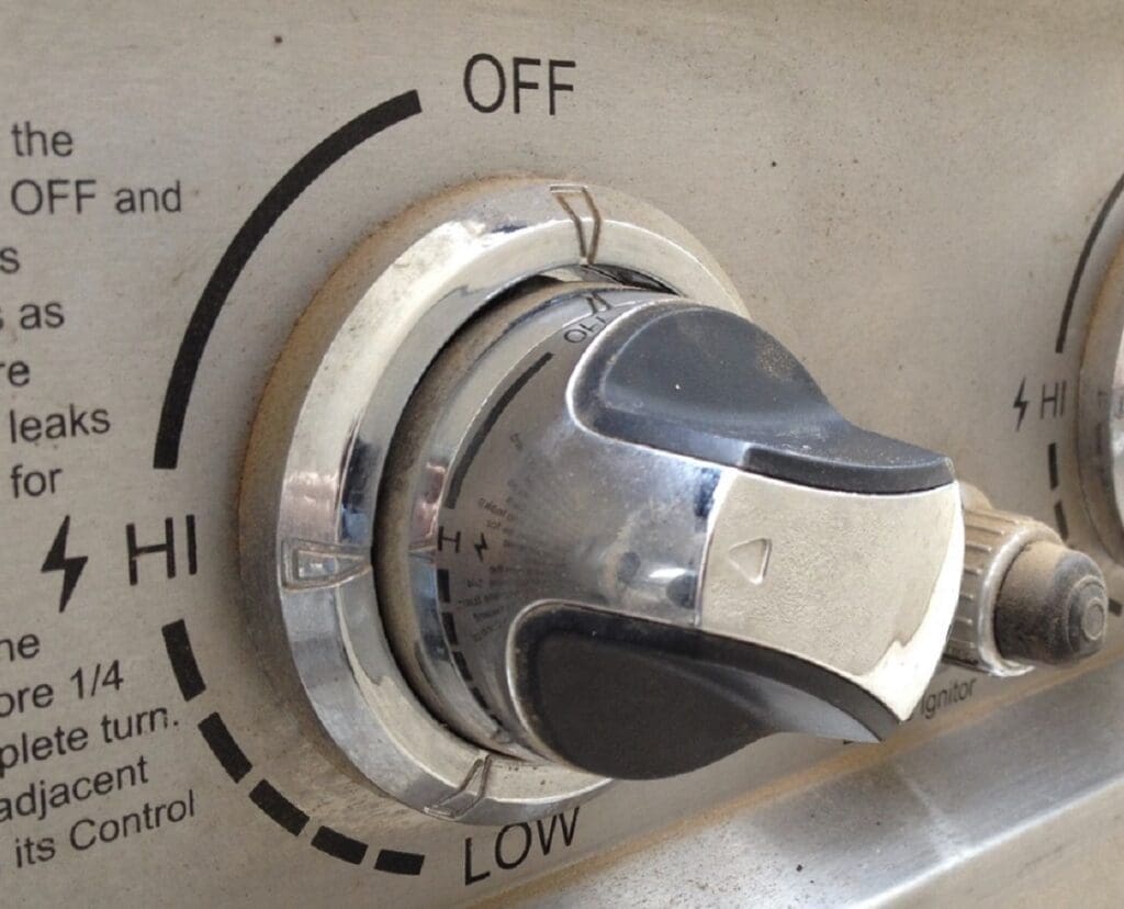 Image of BBQ knob