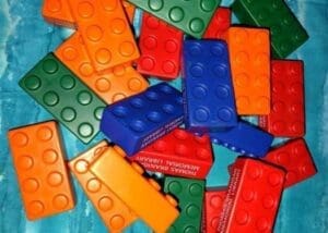 Assorted Legos.