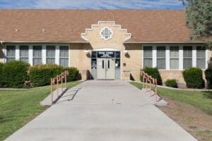Front of Frank O Papen Center