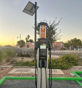 Photo of Electric Vehicle Charger in Las Cruces.