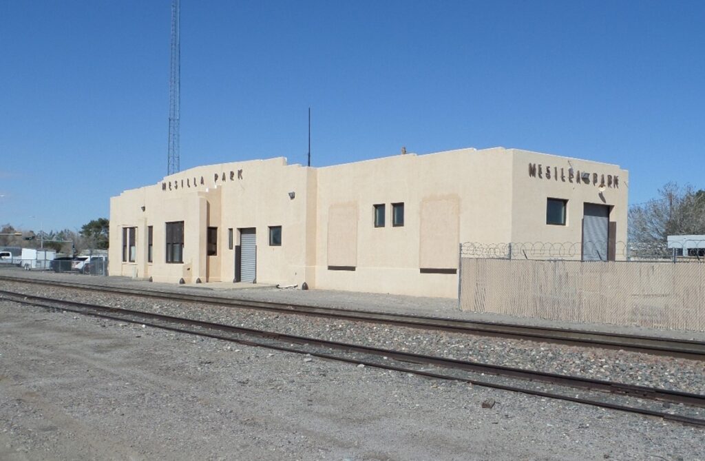 Mesilla Park Railroad Station at 3200 Main Street.