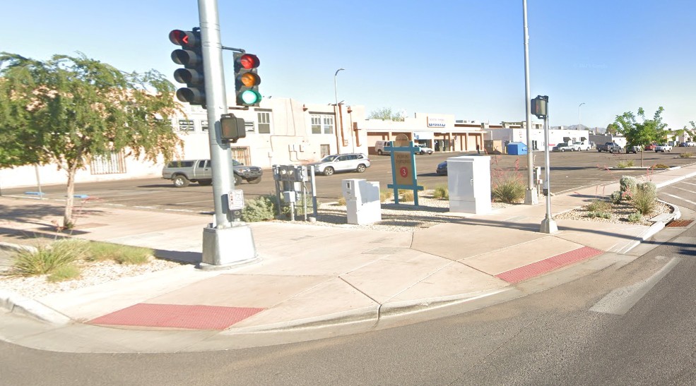 photo of a parking lot