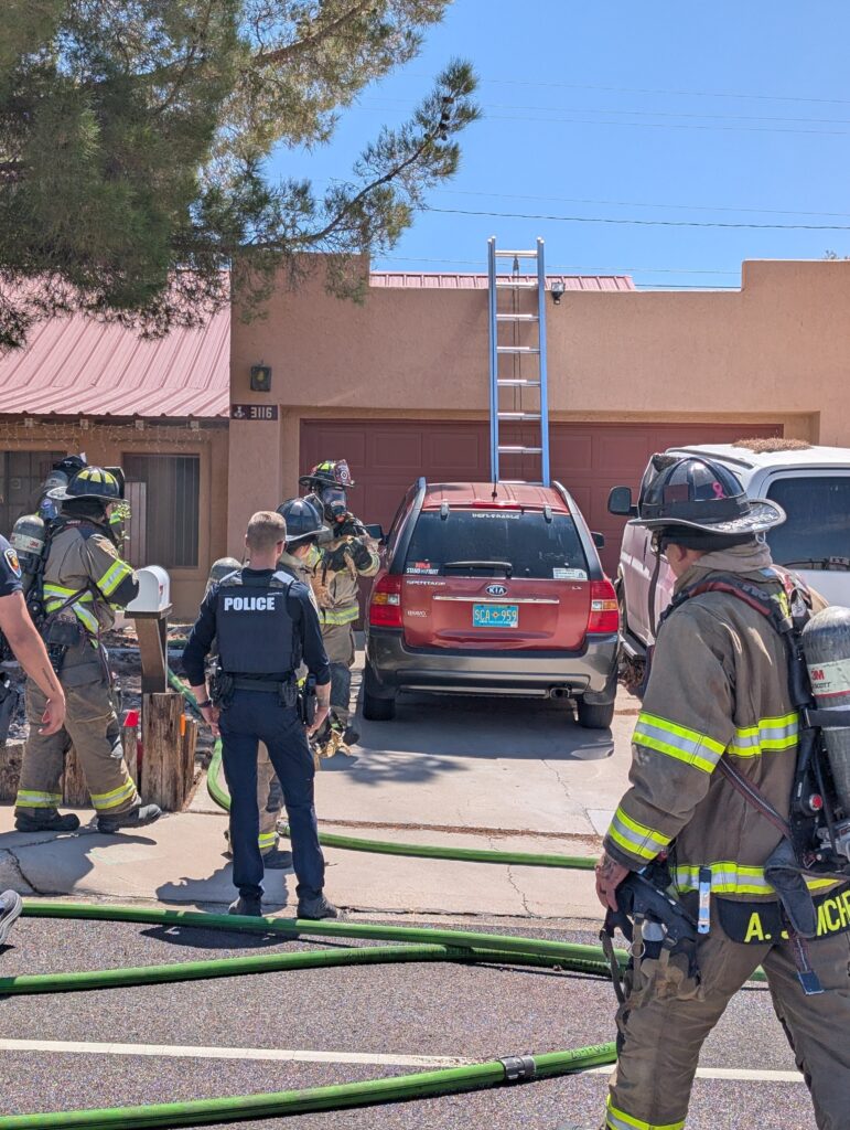 photo of a structure fire